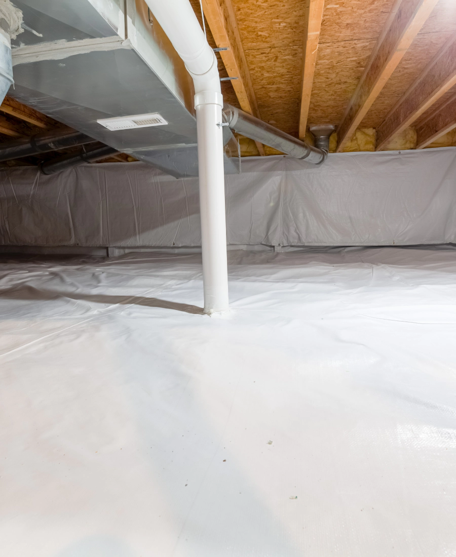 crawl space encapsulation hendersonville tn